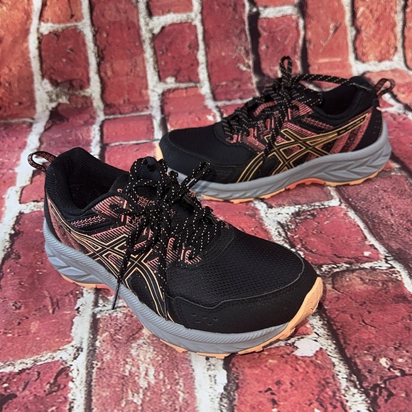 ASICS Women's Gel-Venture 9 Running Shoes size 7 Black/Summer Dune - Picture 10 of 14